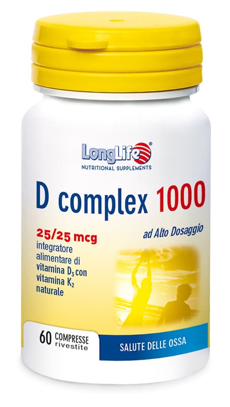 LongLife D Complex 1000 Integratore Alimentare 60 Compresse