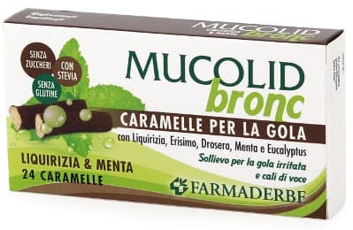Mucolid Bronc Menta & Liquirizia 24 Caramelle