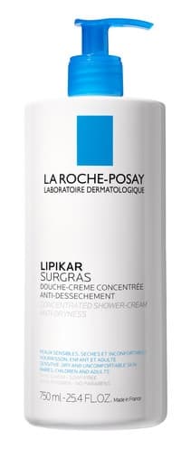 La Roche Posay Lipikar Surgras Doccia-Crema Concentrata Pelle Secca 750 ml