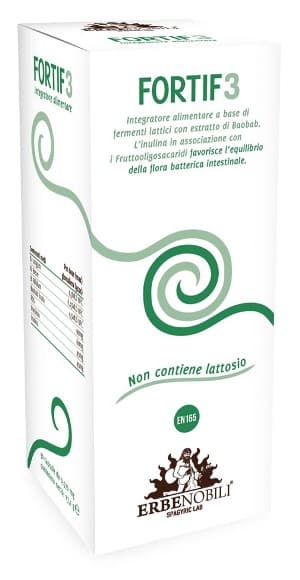 Erbenobili Fortif3 Integratore Alimentare 30 Capsule