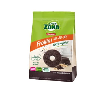 EnerZona Frollini Fondente Inteso 250 g