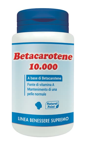 Natural Point Betacarotene 10000 Integratore 80 Perle