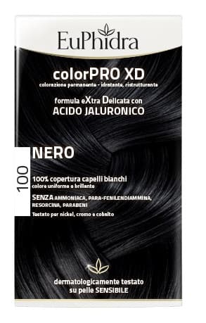 Euphidra ColorPRO XD 100 Nero Tintura Extra Delicata