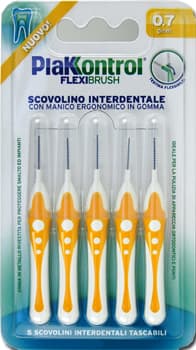 PlakKontrol Flexi Brush Scovolino Interdentale Flessibile 0,7 mm