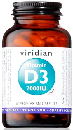 VITAMIN D3 2000IU 60CP VEG NATUR