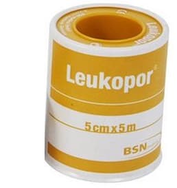 Leukoplast Cerotto Rocchetto Leukopor 5 cm X 5 m