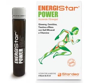 Energistar Power Integratore Energetico 6 Flaconcini
