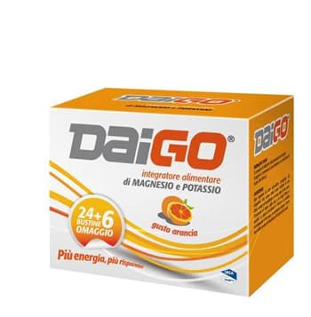 Daigo Arancia Integratore Magnesio e Potassio 30 Bustine