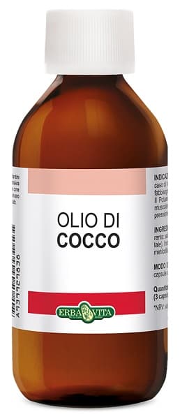 Erba Vita Olio Di Cocco Idratante Corpo e Capelli 100 ml