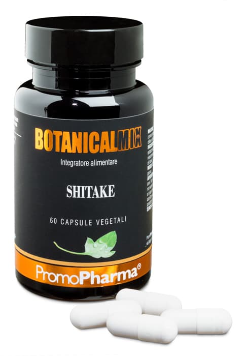 Promopharma Botanicalmix Shitake Integratore Alimentare 60 Capsule