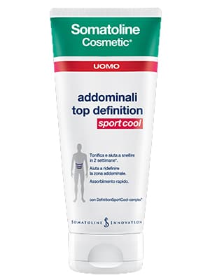 Somatoline Uomo Addominali Top Definition Sport Cool Crema Tonificante 200 ml