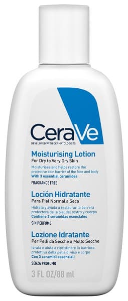 CeraVe Lozione Idratante Corpo Pelle Secca a Molto Secca 88 ml