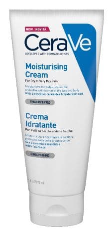 CeraVe Crema Idratante Viso e Corpo Pelle Secca a Molto Secca 177 ml