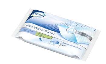 Tena Proskin Wet Wash Gloves 8 pezzi