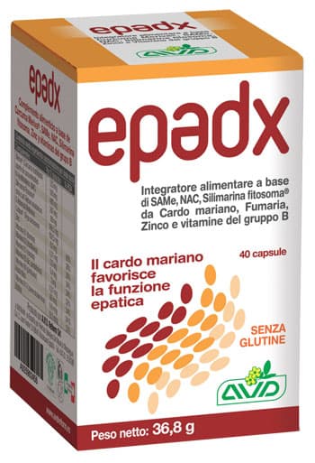 Epadx Integratore Funzionalità Epatica 40 Capsule