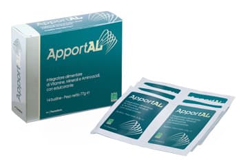 Apportal Integratore di Vitamine e Minerali 14 Bustine