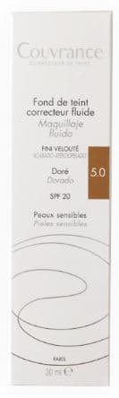 Avene Couvrance Fondotinta Correttore Fluido Dorato 5.0 Spf 20 30 Ml