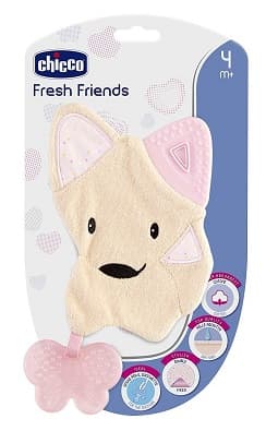 Chicco Massaggia Gengive Friends Rosa 4m+