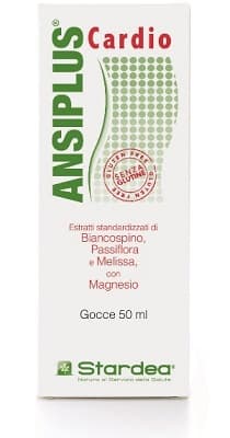 Ansiplus Cardio Gocce Integratore Benessere Cardiovascolare 50 ml
