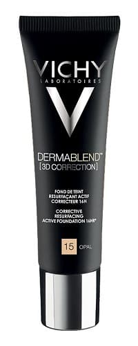 Vichy Dermablend 3D Correction Fondotinta Correttore 16H Levigante Attivo Colore 15 Opal 30ml