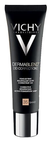 Vichy Dermablend 3D Correction Fondotinta Correttore 16H Colore 35 Sand 30ml