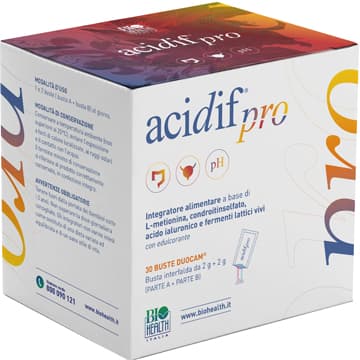 Biohealth Acidif Pro Integratore Alimentare 30 Bustine