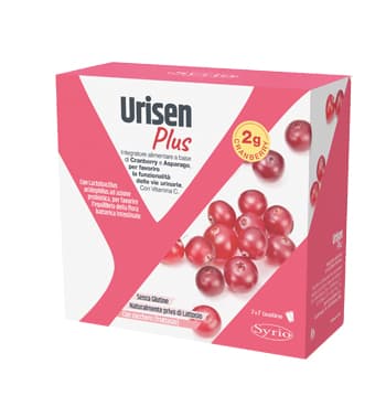 Urisen Plus Integratore Benessere Vie Urinarie 7+7 Bustine