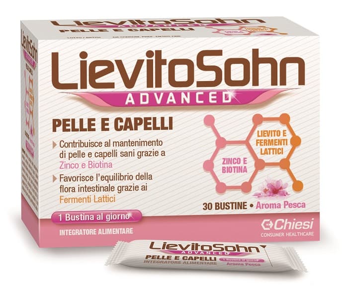 LievitoSohn Advanced Pelle e Capelli Integratore 30 Bustine