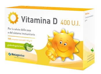 Metagenics Vitamina D 400 Ui Integratore Alimentare 168 Compresse