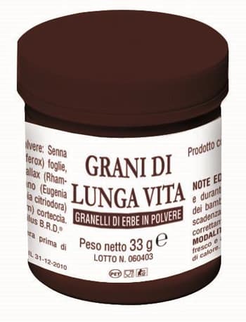 ADV Grani di Lungavita Integratore Lassativo 33 g