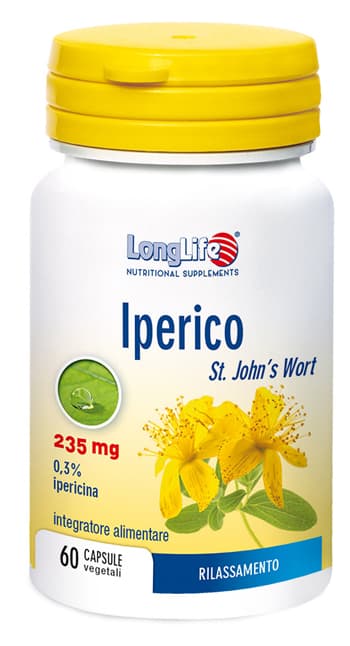 LongLife Iperico Integratore Sonno 60 Capsule
