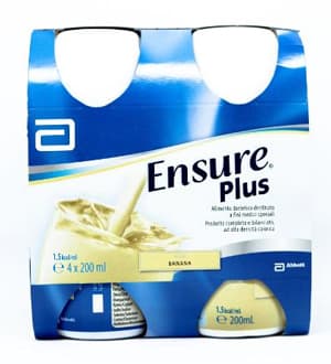 Abbott Ensure Plus Banana Integratore Alimentare 4X200Ml