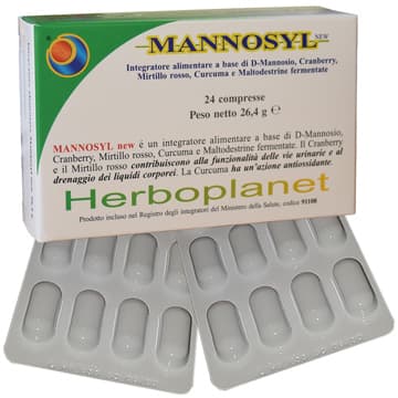 Mannosyl New Integratore Alimentare 24 Compresse