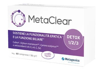 Metaclear Integratore Epatico 60 Compresse