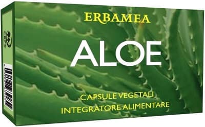 Erbamea Aloe vegetali 24 capsule