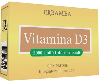 Erbamea Vitamina D3 90 Compresse