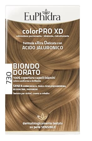Euphidra Colorpro XD Tintura Extra Delicata Colore 730 Biondo Dorato