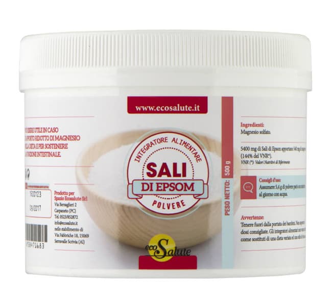 SALI EPSOM SALI POLV 500G ECOSAL