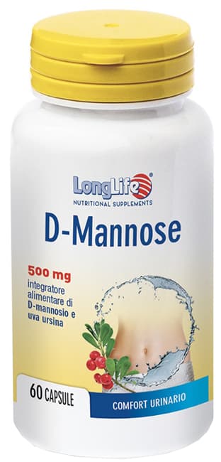 LongLife D-mannose Integratore Vie Urinarie 60 Capsule