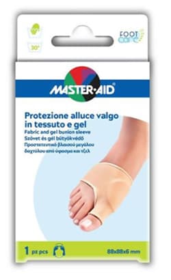 Master Aid Prot.gel Tess.valgo 1pz