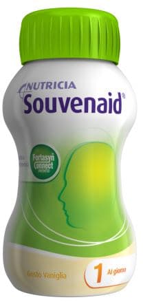 Nutricia Souvenaid Integratore Alimentare Gusto Vaniglia 4X125Ml