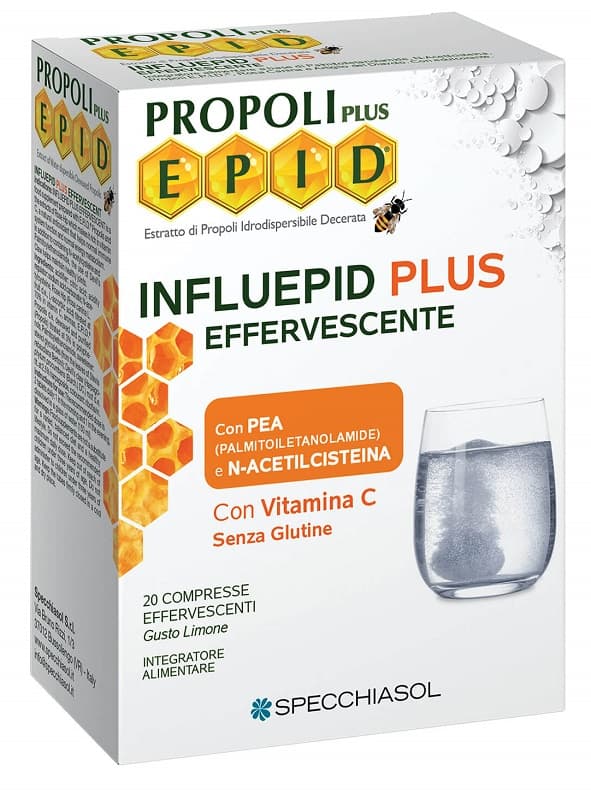 Specchiasol Influepid Plus Effervescente Integratore Difese Immunitarie 20 Compresse
