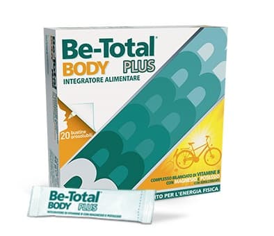 Be-Total Body Plus Integratore Magnesio e Potassio 20 Bustine