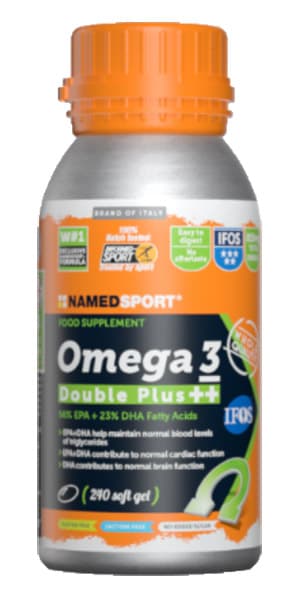 Named Sport Omega3 Double Plus Integratore di Acidi Grassi 240 Capsule