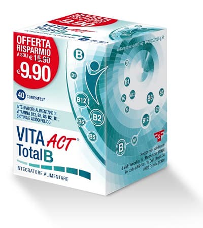 Vita Act Total B Integratore 40 Compresse