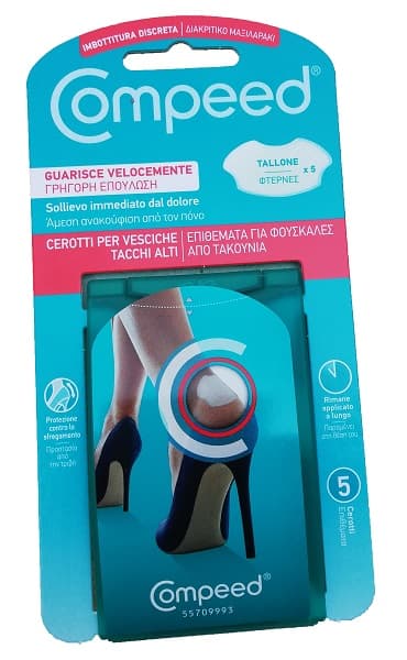 Compeed Cerotto Vesciche Tacchi Alti 5 Pezzi