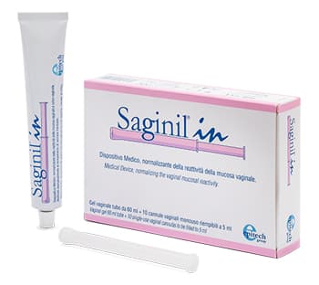 SAGINIL IN 10 CANNULE TUBO60ML