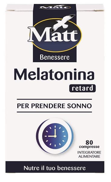 Matt Ben Melatonina Ret.80cpr