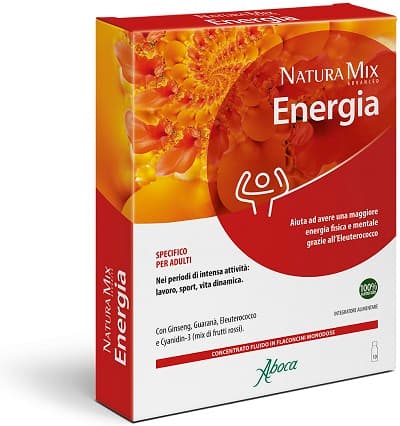 Aboca Natura Mix Advanced Energia 10 Flaconcini