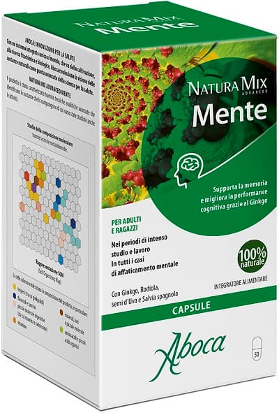 Aboca Natura Mix Advanced Mente 50 capsule